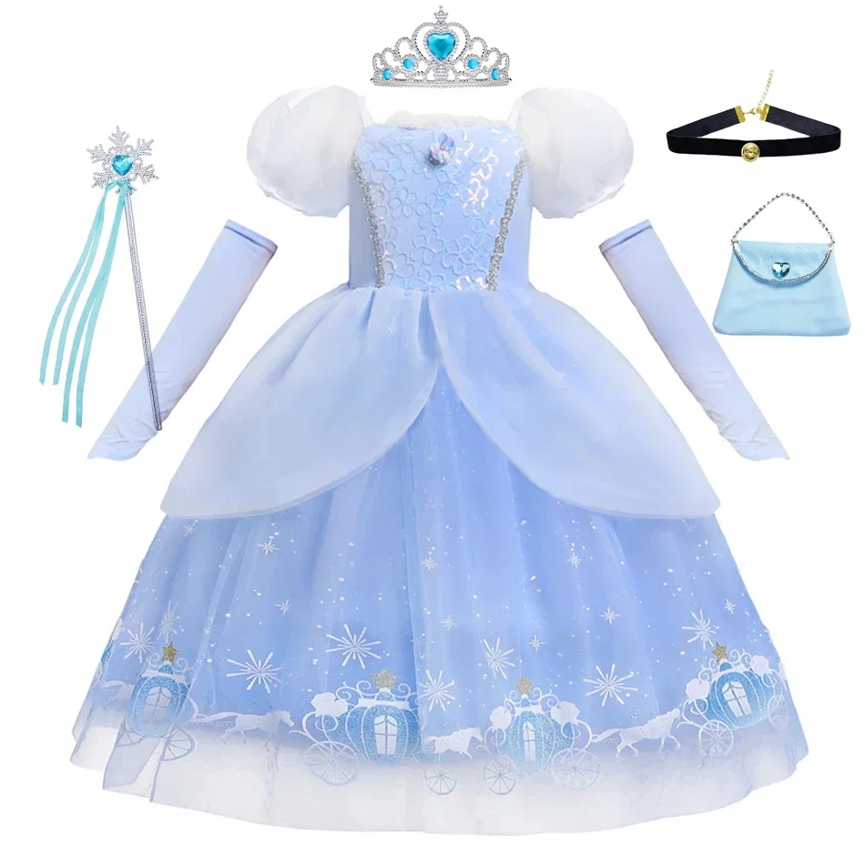 Summer Clothing For Kids Girls - Assepoester Prinses Cosplay Jurk voor Meisje