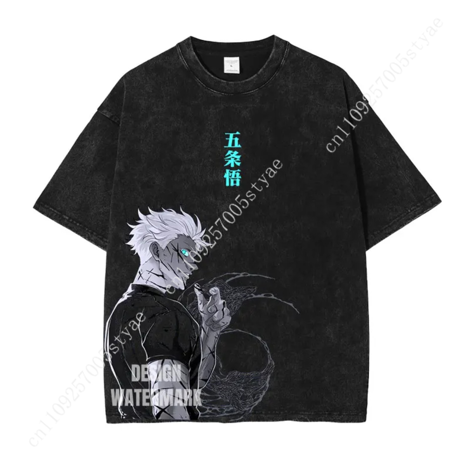 Yours Summer Clothing - Gojo Satoru Grafische T-shirt Anime Kleding