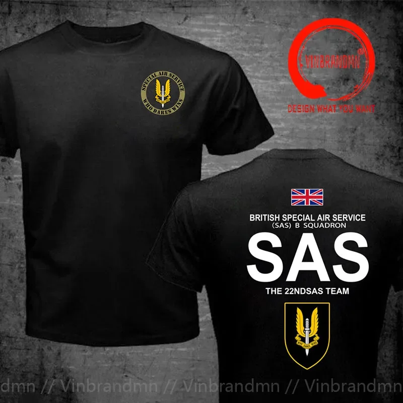 Summer Clothing Uk Men - Britse speciale luchtdienst heren T-shirt UK