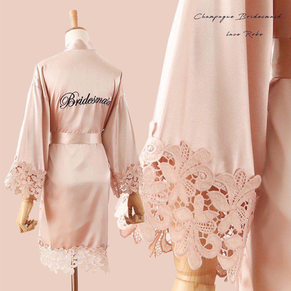 Summer House Clothing - Zomer Kant Nachtkleding Bruid & Bridemaid