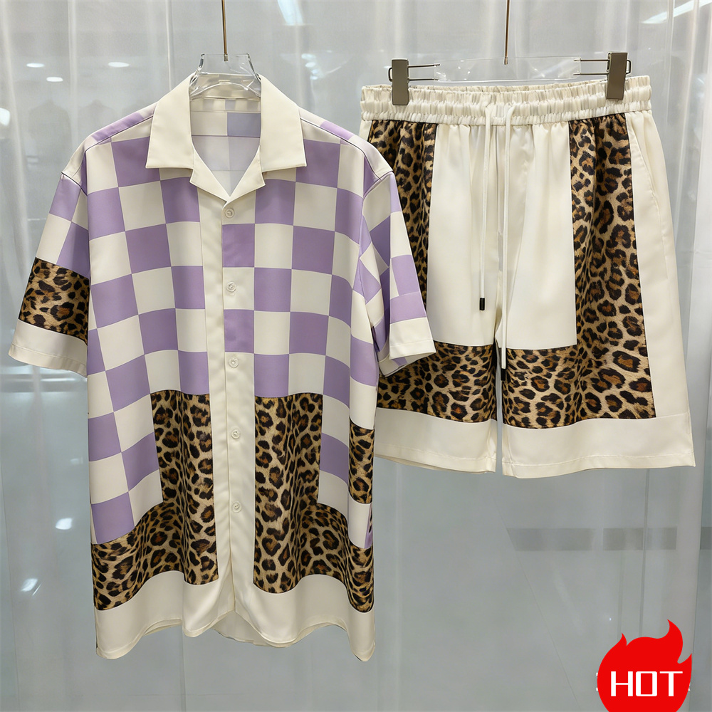 Summer Clothing Mens - Mode Zomer Heren Overhemdpak Eenvoudig Effen