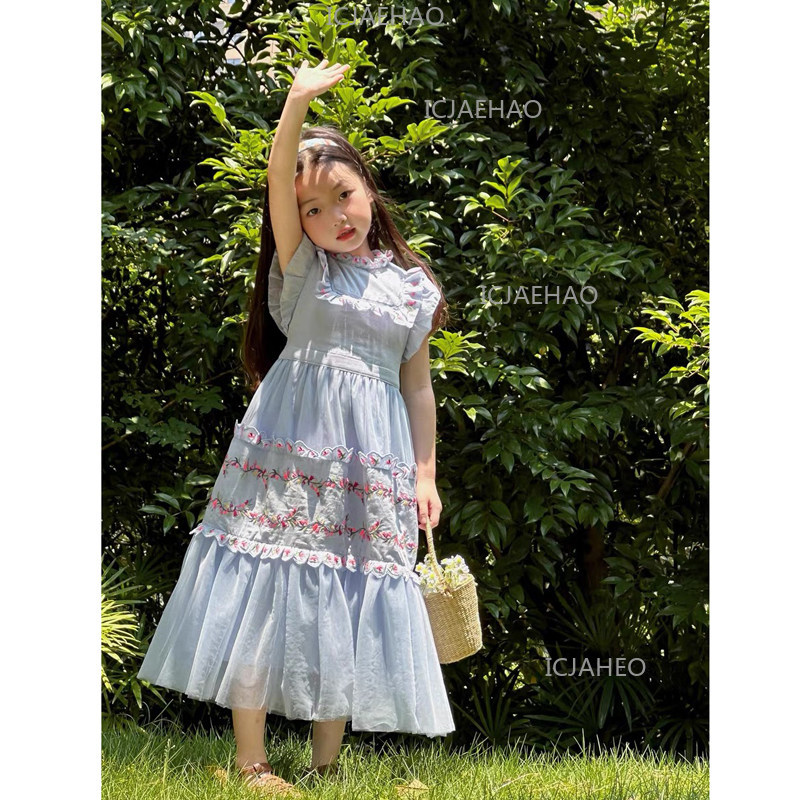 Nieuwe meisjesjurk 2026 zomerj - Summer Clothing For Kids Girls recensie en prijs