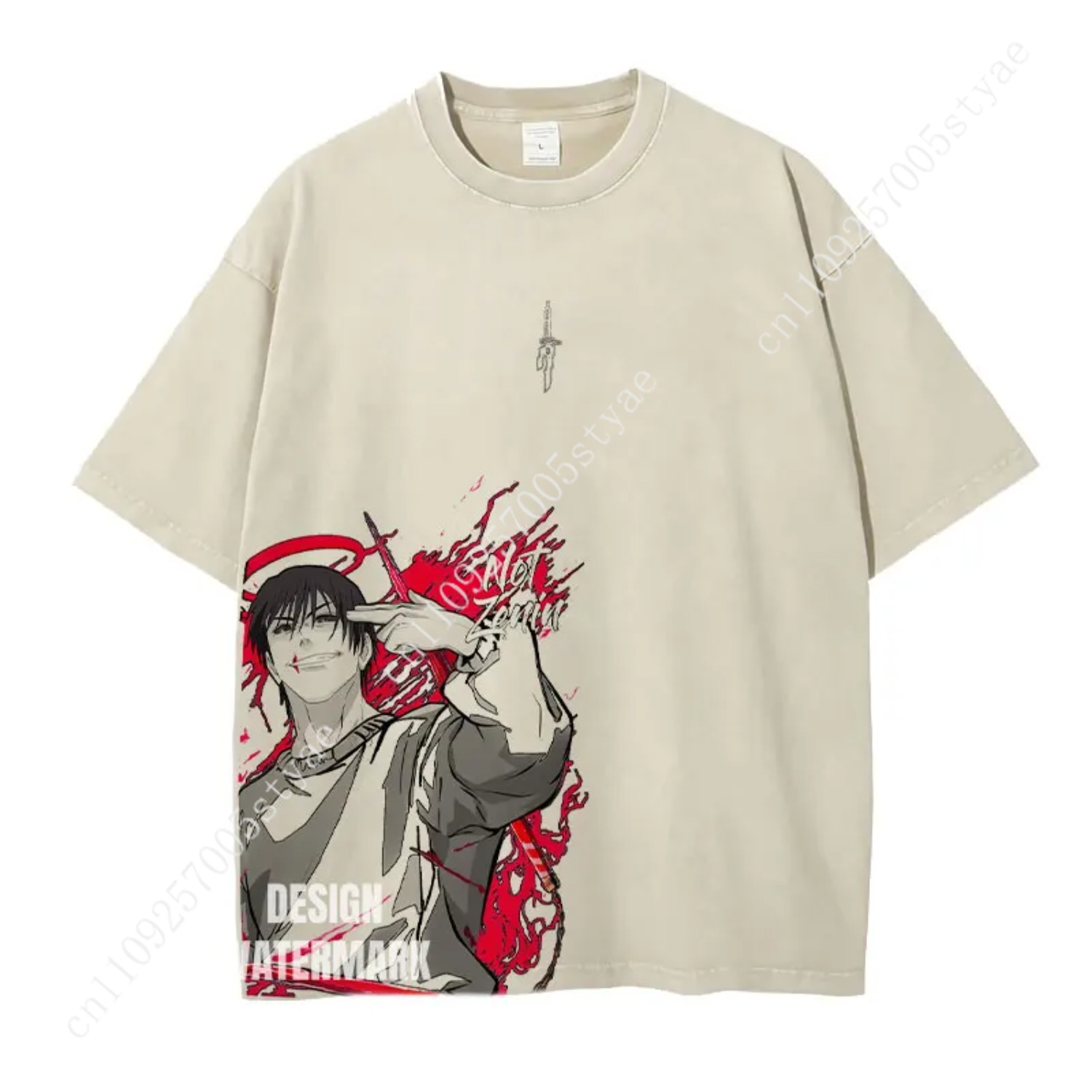 Gojo Satoru Grafische T-shirt  - Yours Summer Clothing recensie en prijs