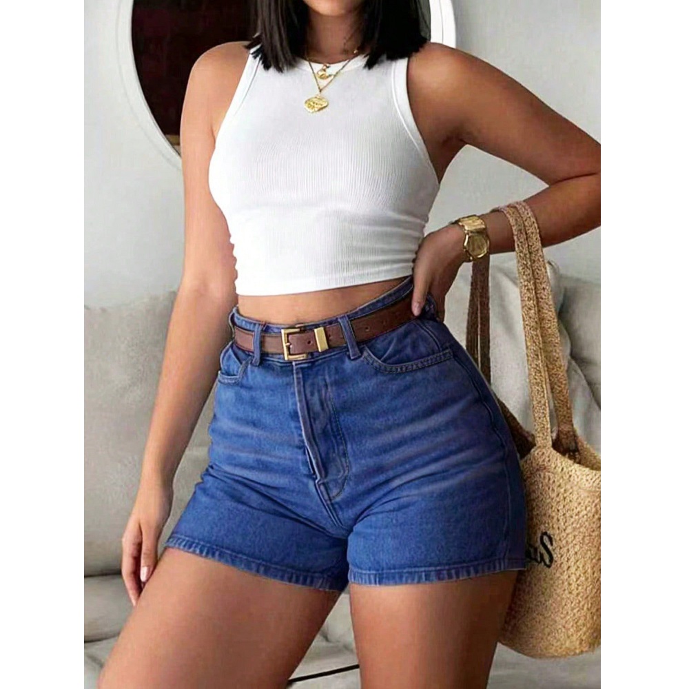 Dames zomer denim shorts hoge  - Summer Clothing Cheap recensie en prijs