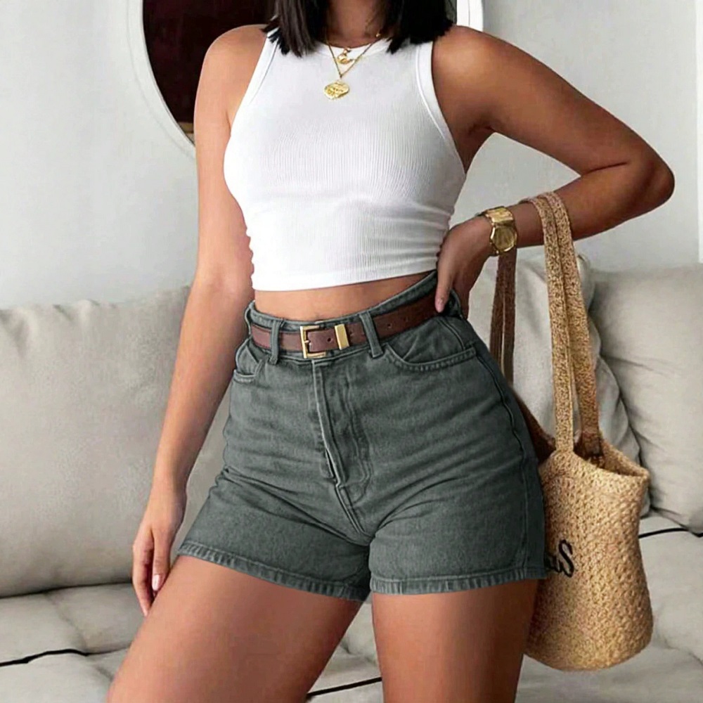 Dames zomer denim shorts hoge  - Summer Clothing Cheap recensie en prijs
