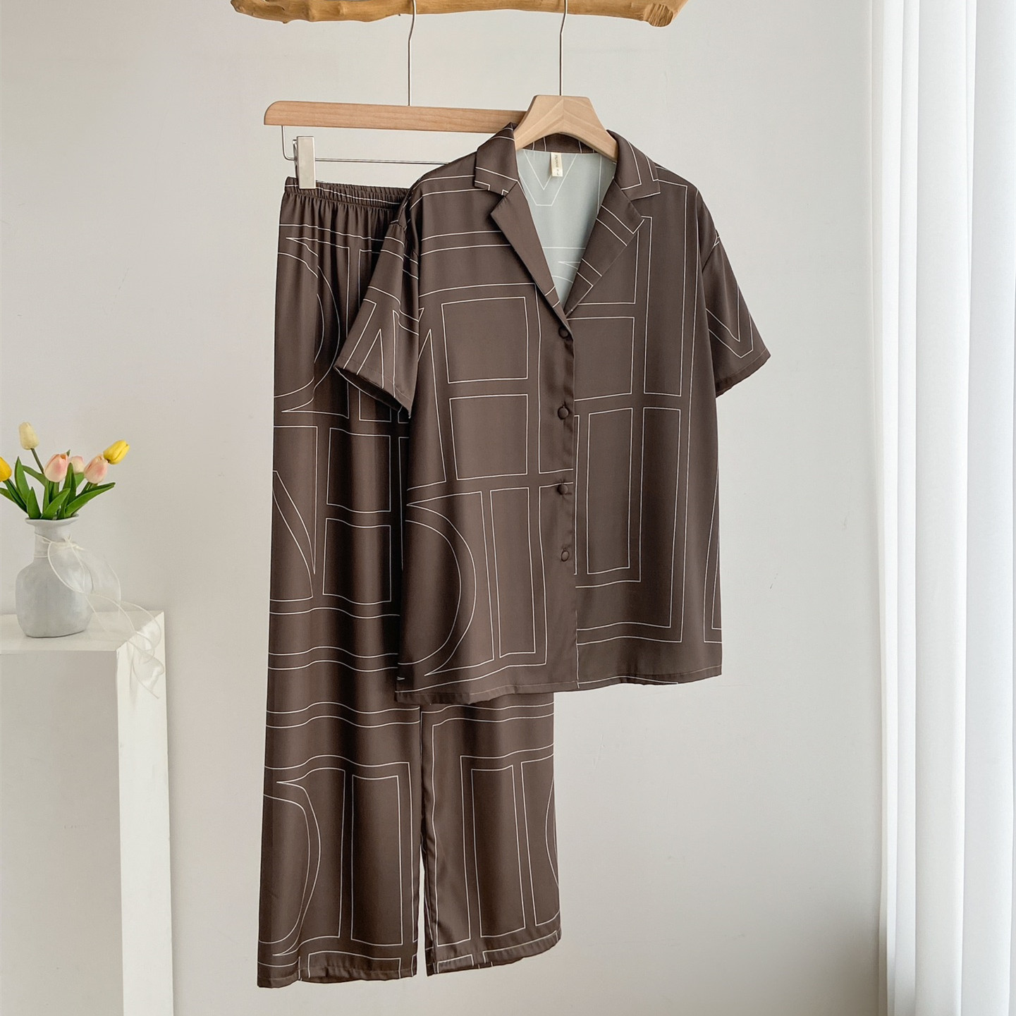 Nieuwe Satijn Luxe Print Ijs Z - Summer House Clothing recensie en prijs