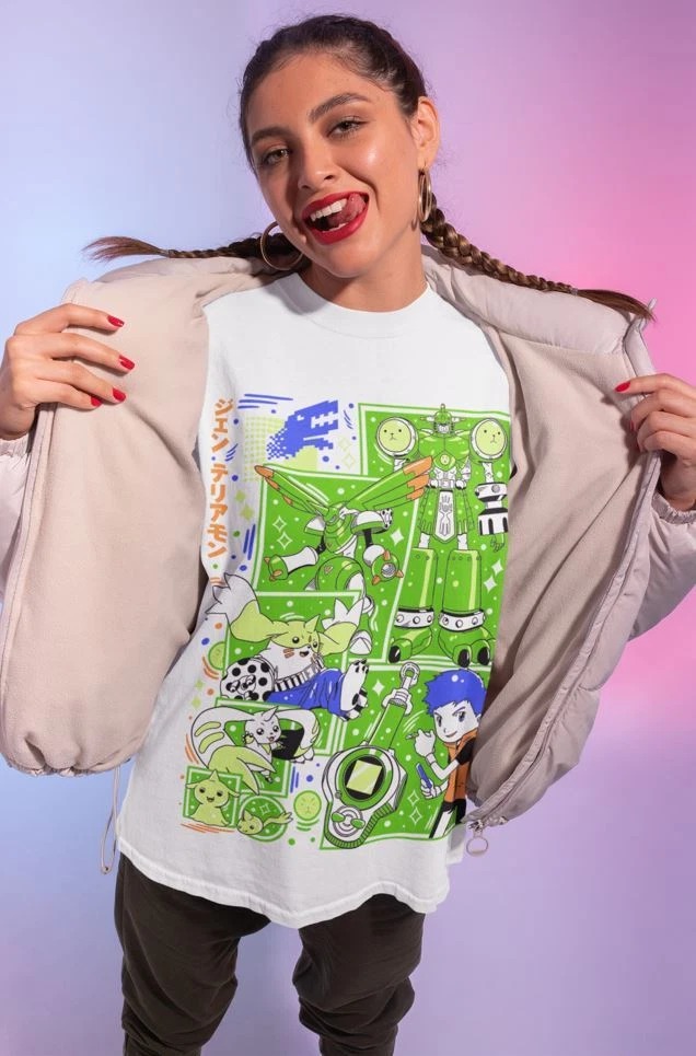 2026 Zomer Anime Digital Monst - Summer Edition Clothing recensie en prijs