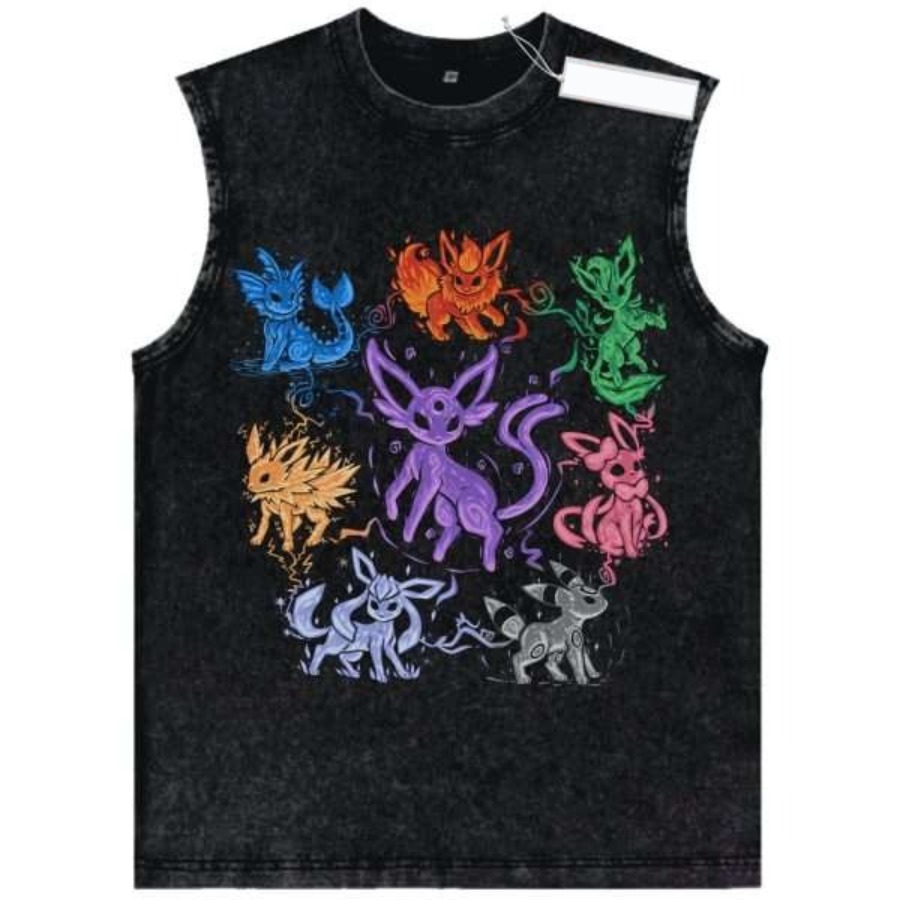 Vintage gewassen Pokemon karak - Summer Edition Clothing recensie en prijs
