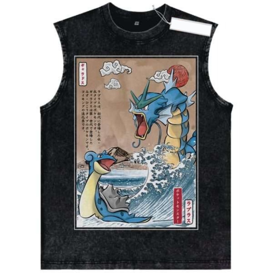 Vintage gewassen Pokemon karak - Summer Edition Clothing recensie en prijs