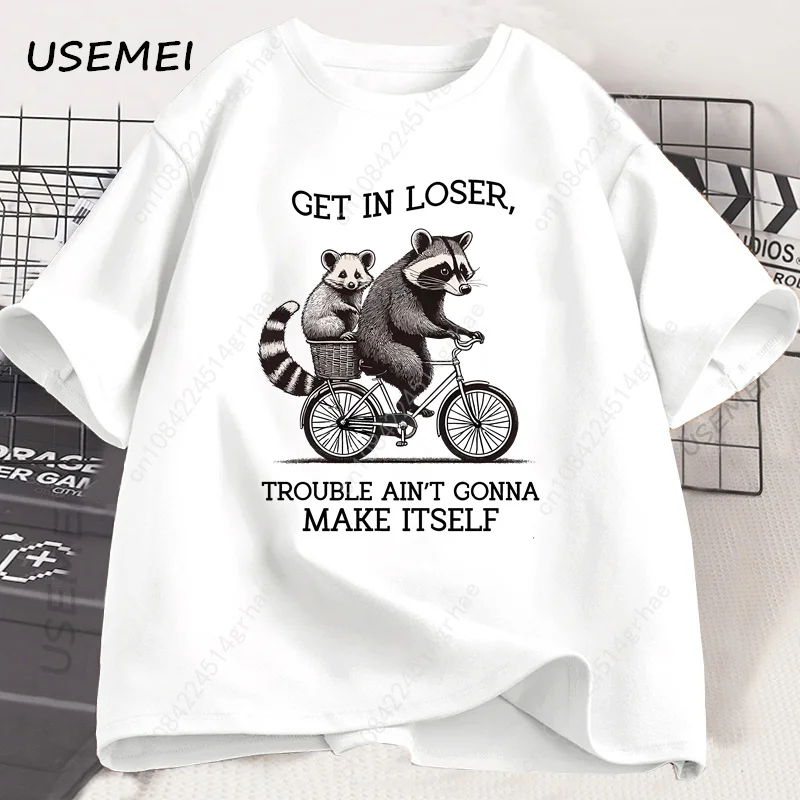 Get in Loser T-shirt Grappige  - Yours Summer Clothing recensie en prijs