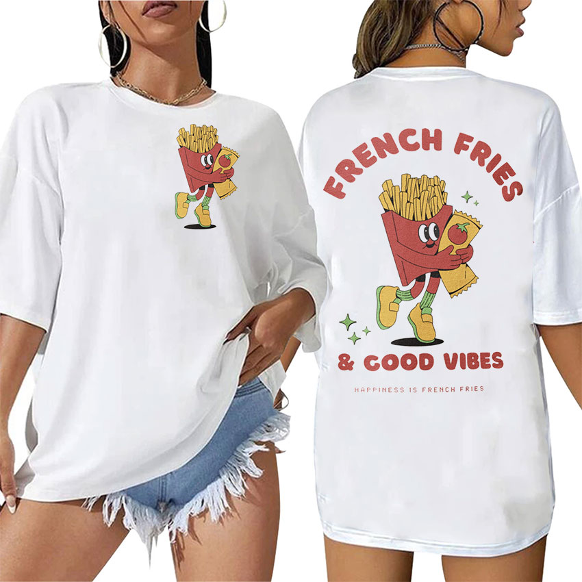 Frietjes Goede Vibes Retro Car - Summer Vibes Clothing Men recensie en prijs