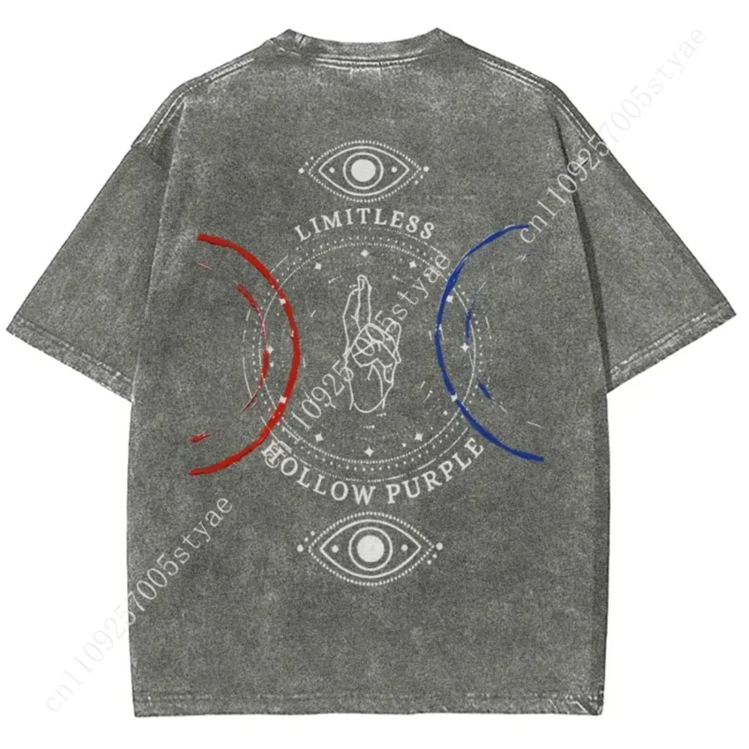 Anime Gojo Satoru Print T-shir - Yours Summer Clothing recensie en prijs