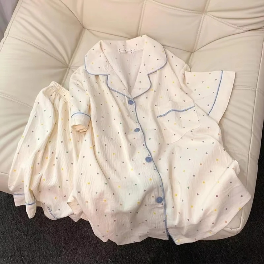 Print Polka Dot Dames Pyjama N - Summer House Clothing recensie en prijs