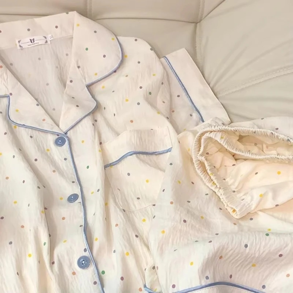 Print Polka Dot Dames Pyjama N - Summer House Clothing recensie en prijs