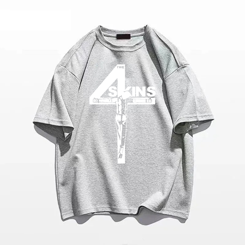 De 4 Skins Oi T Shirt Uk Punk  - Summer Clothing Uk Men recensie en prijs
