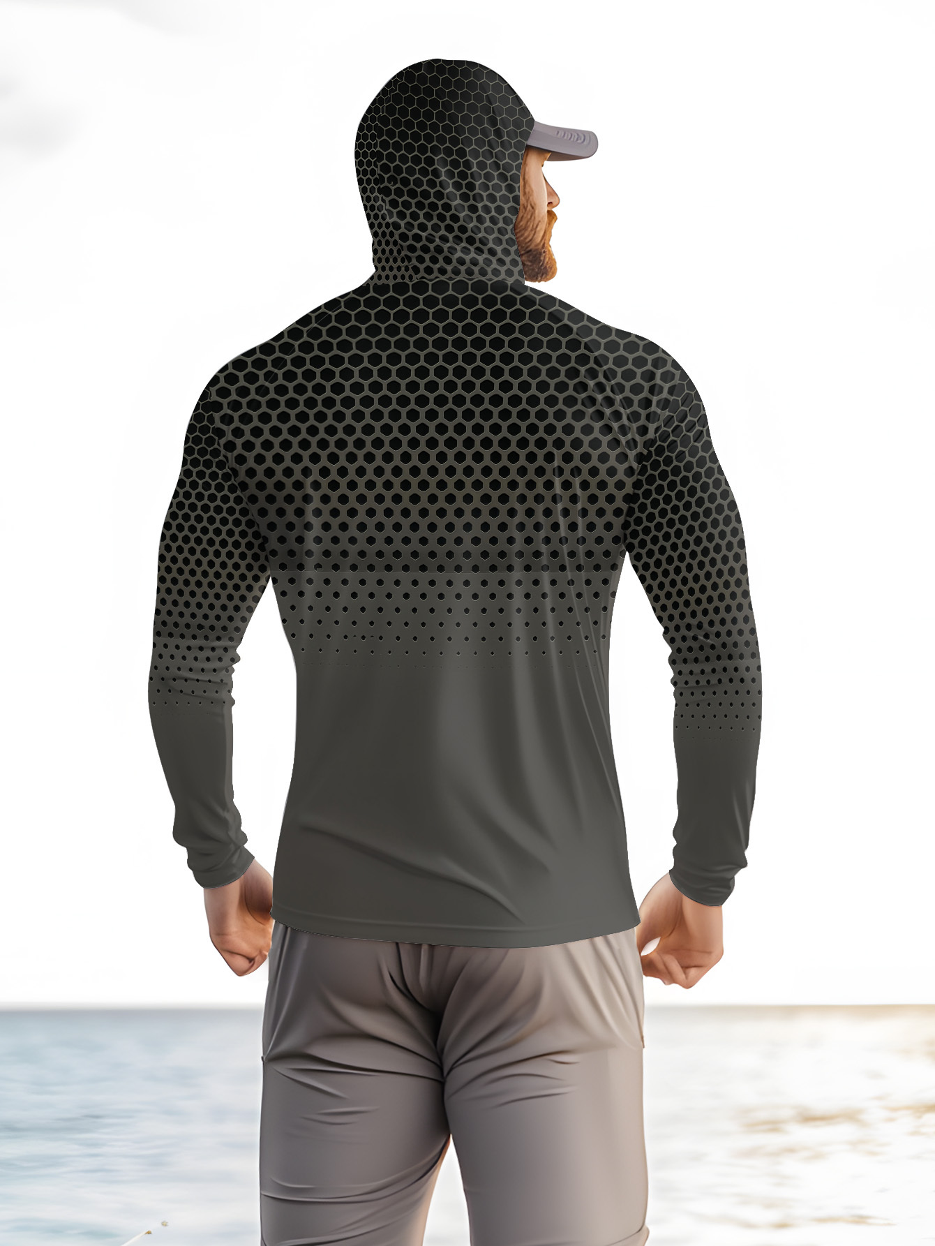 Heren Hood Fishing Shirt lange - Summer Clothing Mens recensie en prijs