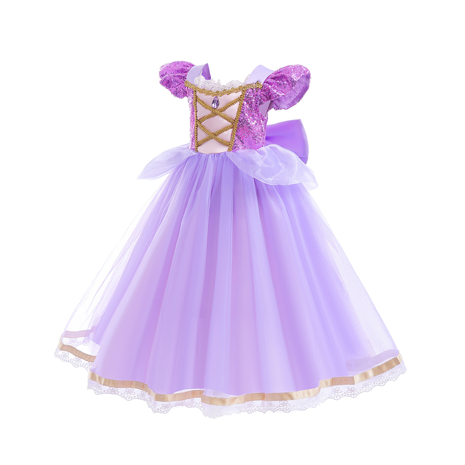 Zomer Rapunzal Meisje Prinses  - Summer Clothing For Kids Girls recensie en prijs