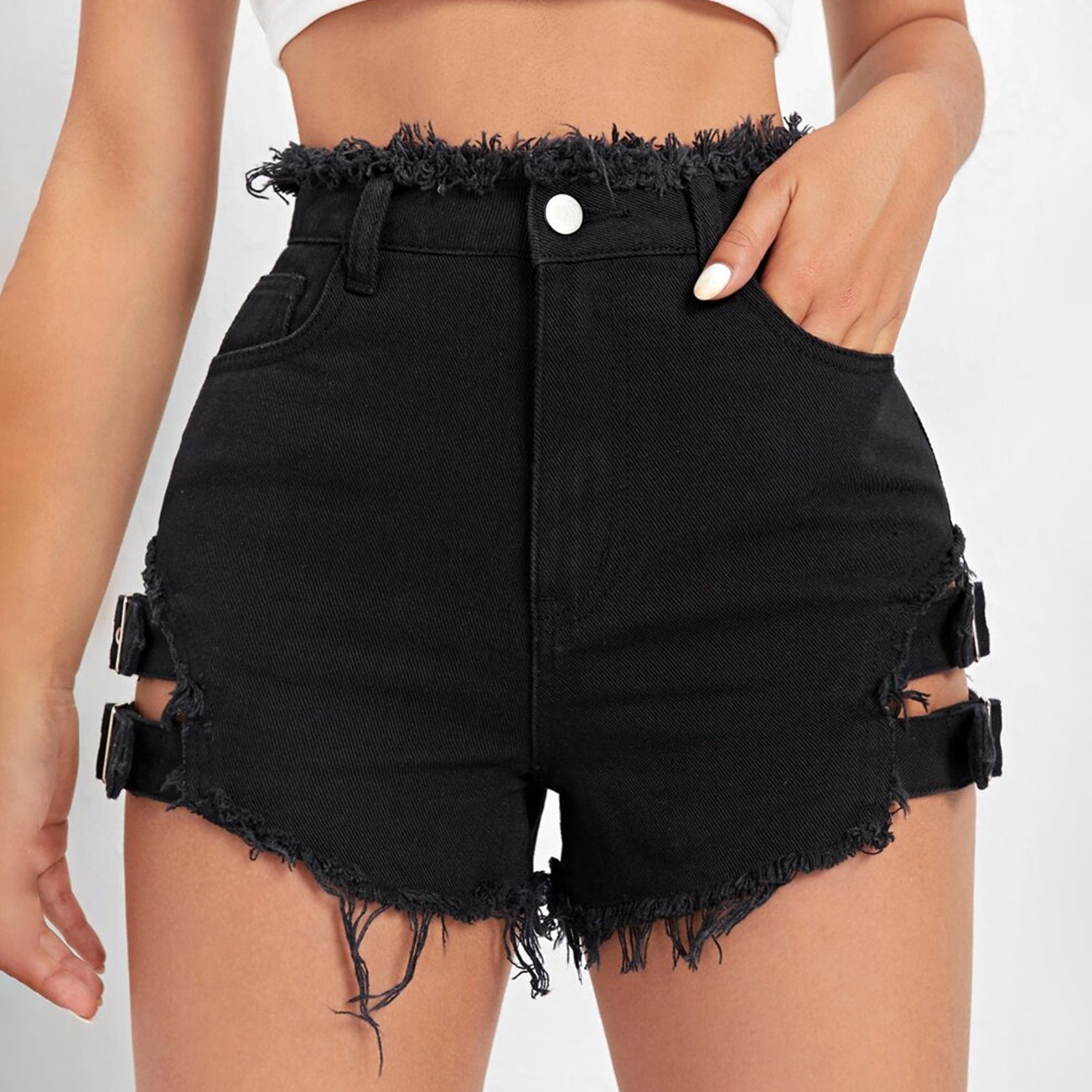 Dames denim shorts met hoge ta - Summer Clothing Cheap recensie en prijs