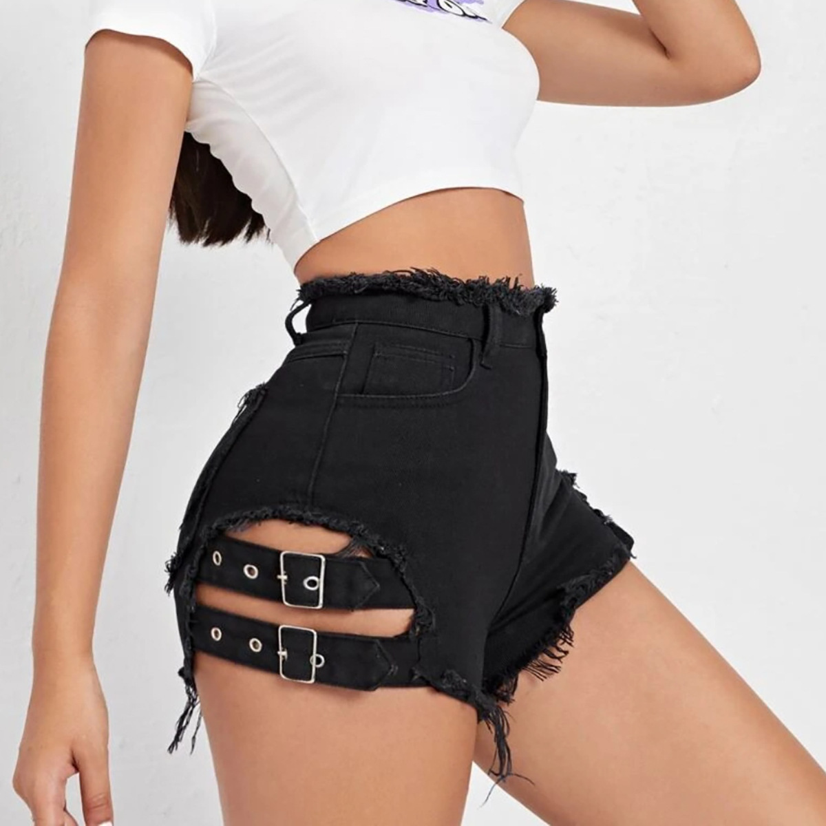 Dames denim shorts met hoge ta - Summer Clothing Cheap recensie en prijs