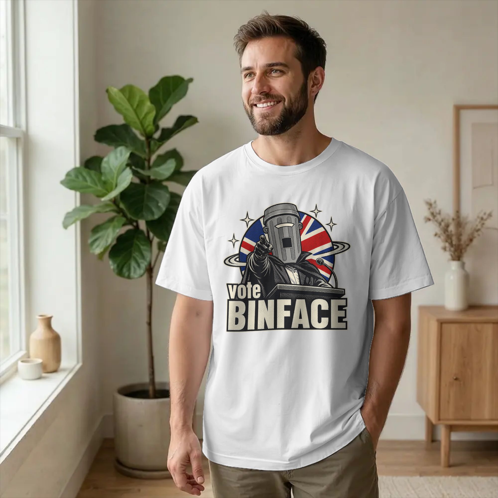 Stem voor Count Binface UK Gen - Summer Clothing Uk Men recensie en prijs