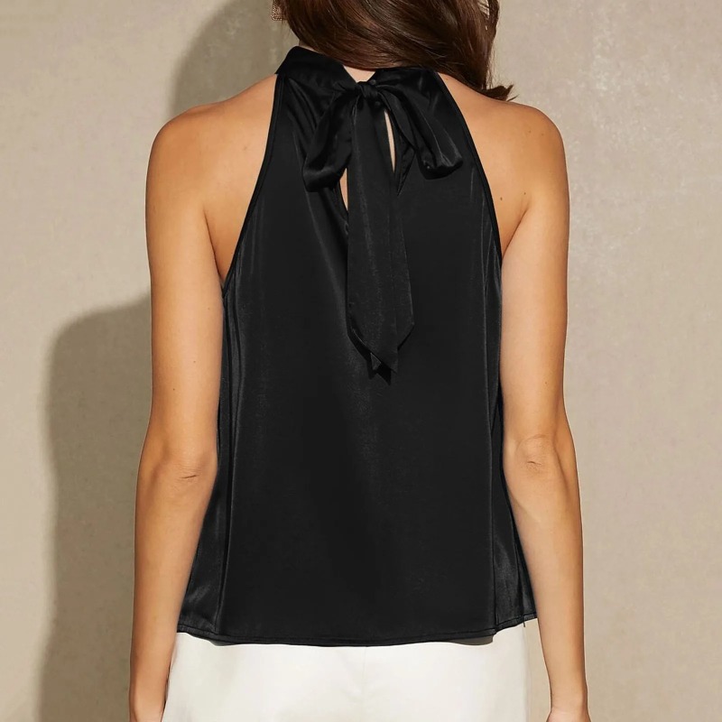 Elegante satijnen halter tankt - Summer Clothing Images recensie en prijs