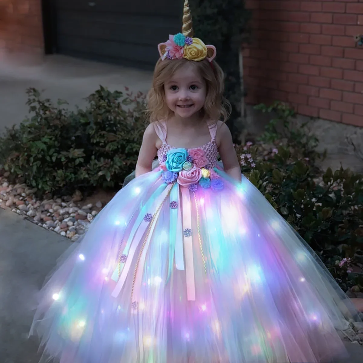 Meisjes Lange LED Eenhoorn Tut - Summer Clothing For Kids Girls recensie en prijs