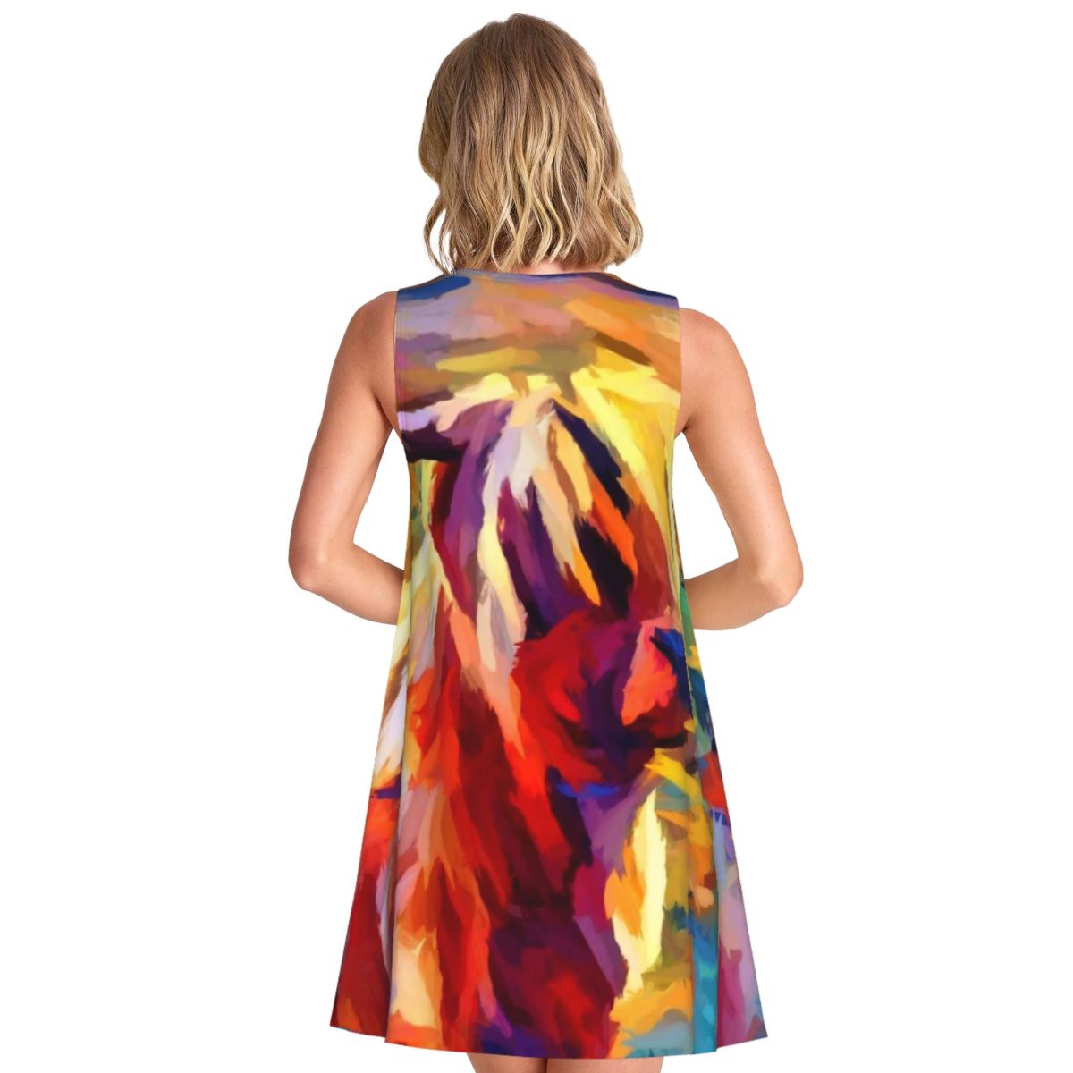 Highland Cow Casual Jurk Kleur - Summer Clothing Ideas For Women recensie en prijs