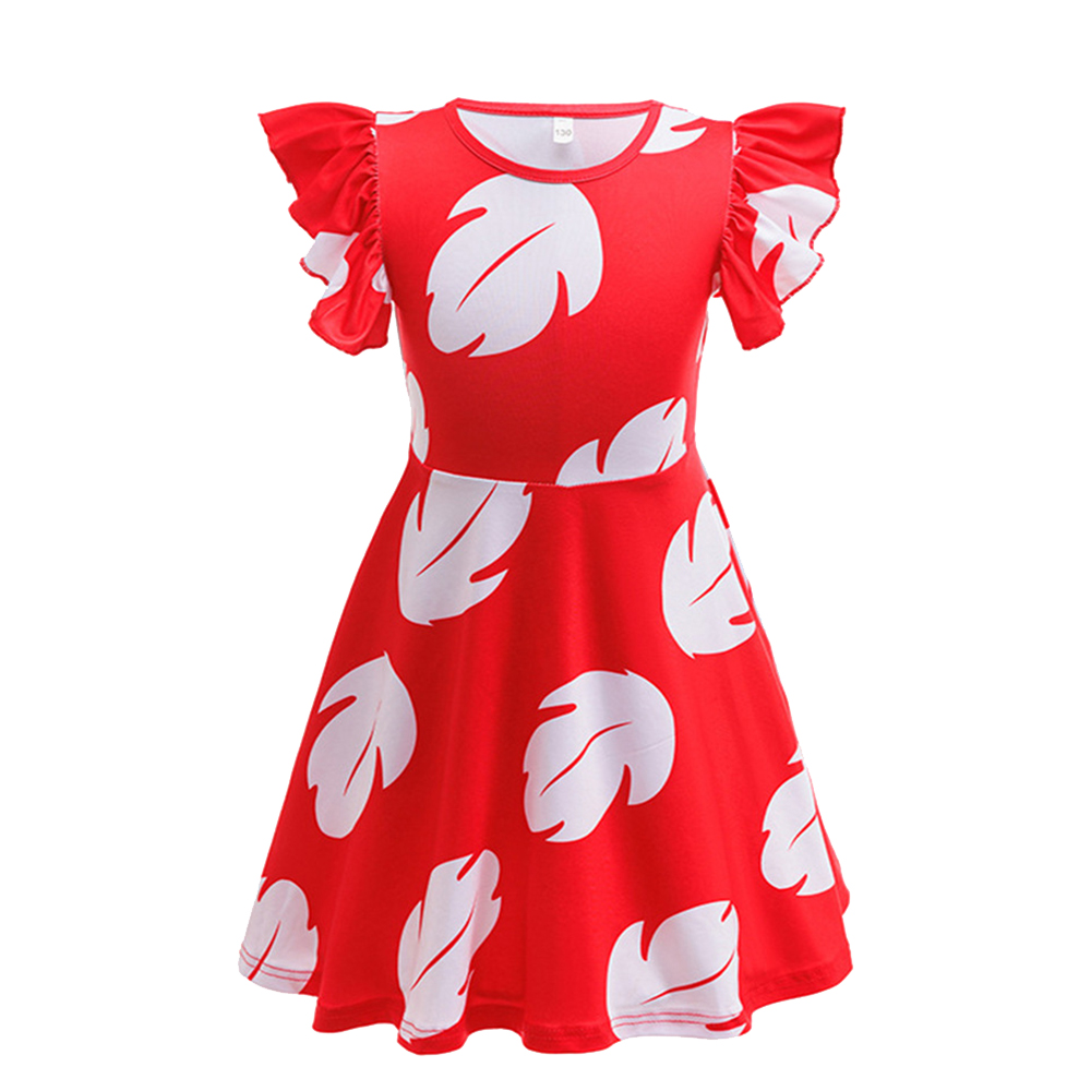Leuke tropische cartoonjurk vo - Summer Clothing For Kids Girls recensie en prijs