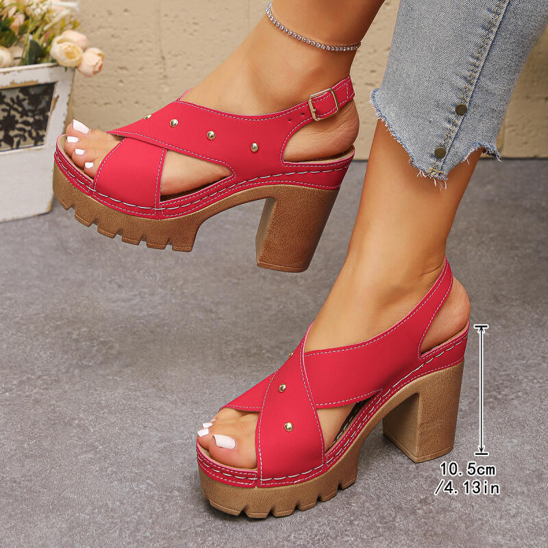 Vintage Super Hoge Hak Cross S - Summer Clothing Stores recensie en prijs