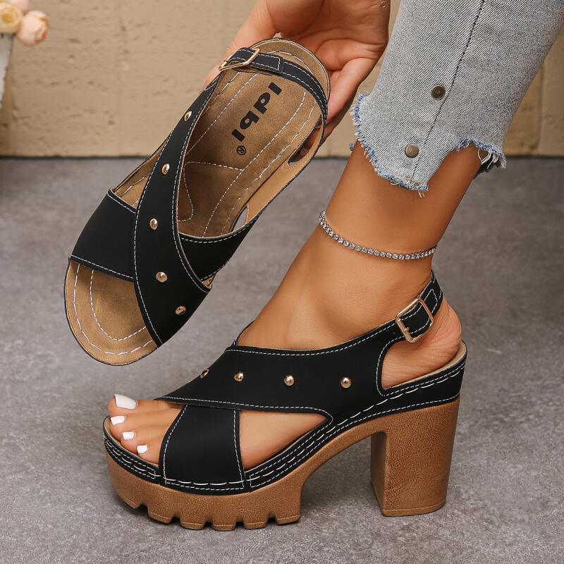 Vintage Super Hoge Hak Cross S - Summer Clothing Stores recensie en prijs